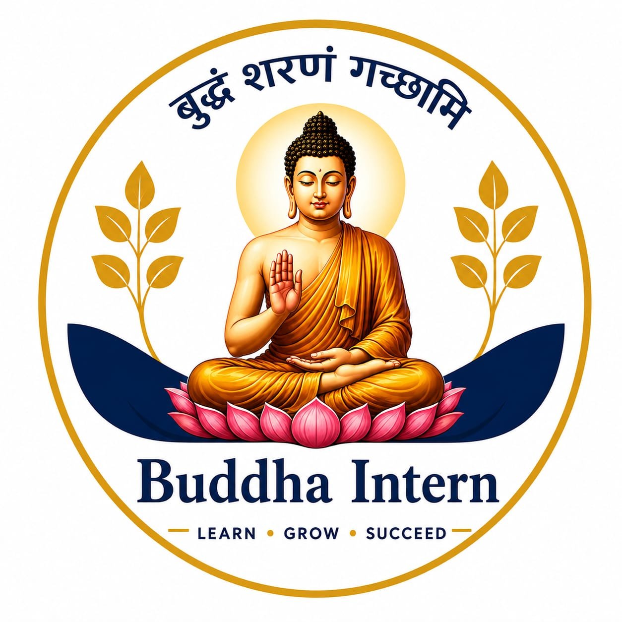 Buddha Intern Logo
