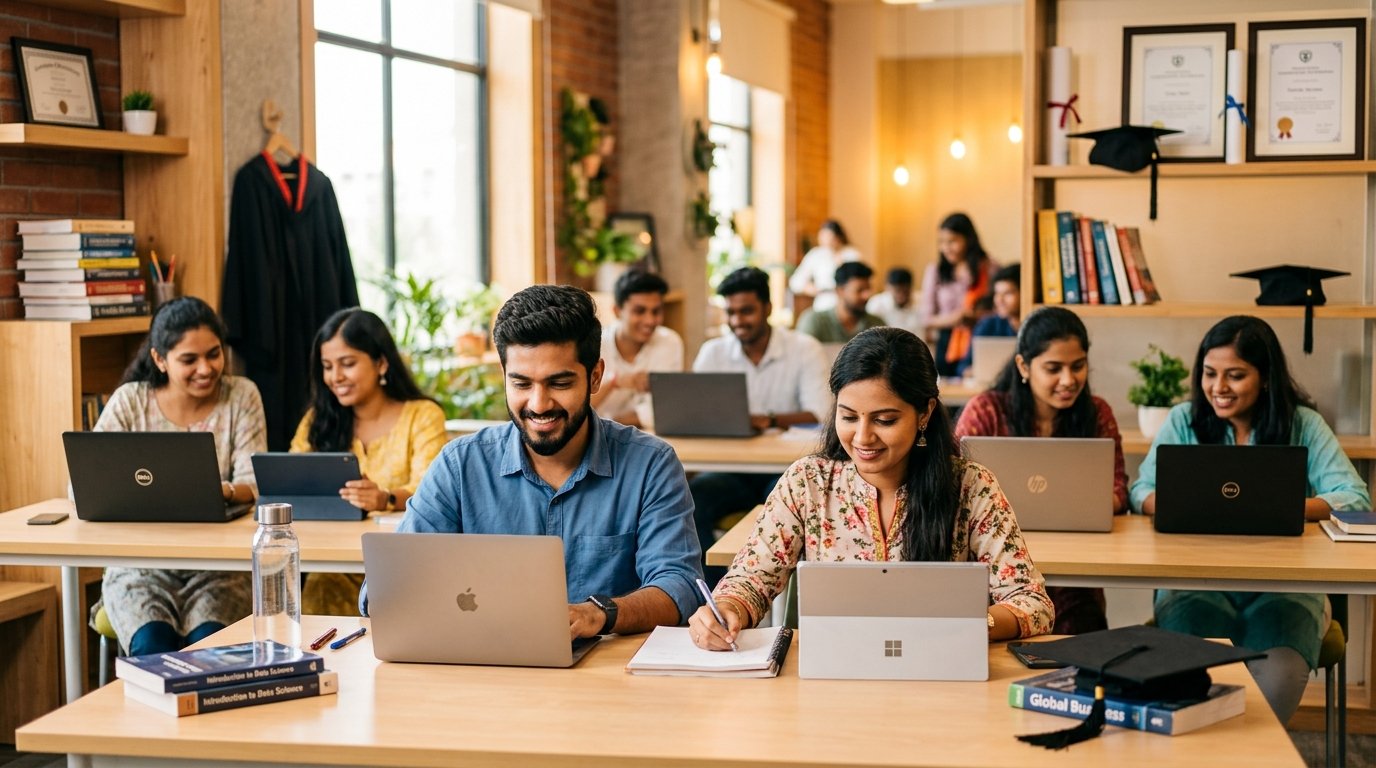 Students Learning Technology